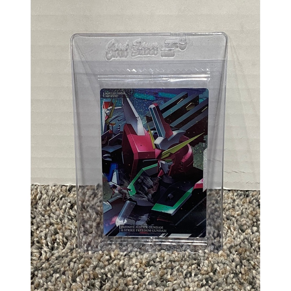 Bandai Gundam Trading Card Unisex Infinite Justice Strike Freedom Multi OS EX